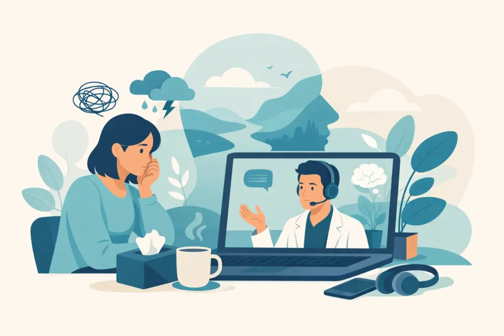 Online Psychiatrist for Anxiety: What to Expect