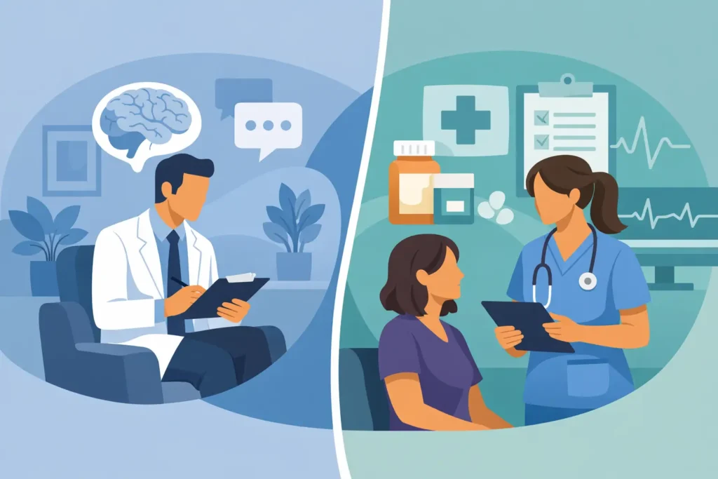 Psychiatrist vs Psychiatric Nurse Practitioner