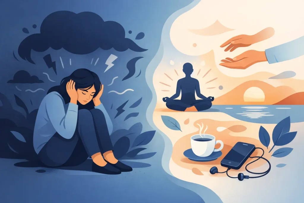 What Helps Severe Anxiety Attacks in the Moment
